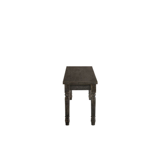 Claudia II - Bench - Weathered Gray - Tony's Home Furnishings