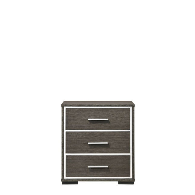 Escher - Nightstand - Gray Oak - Tony's Home Furnishings