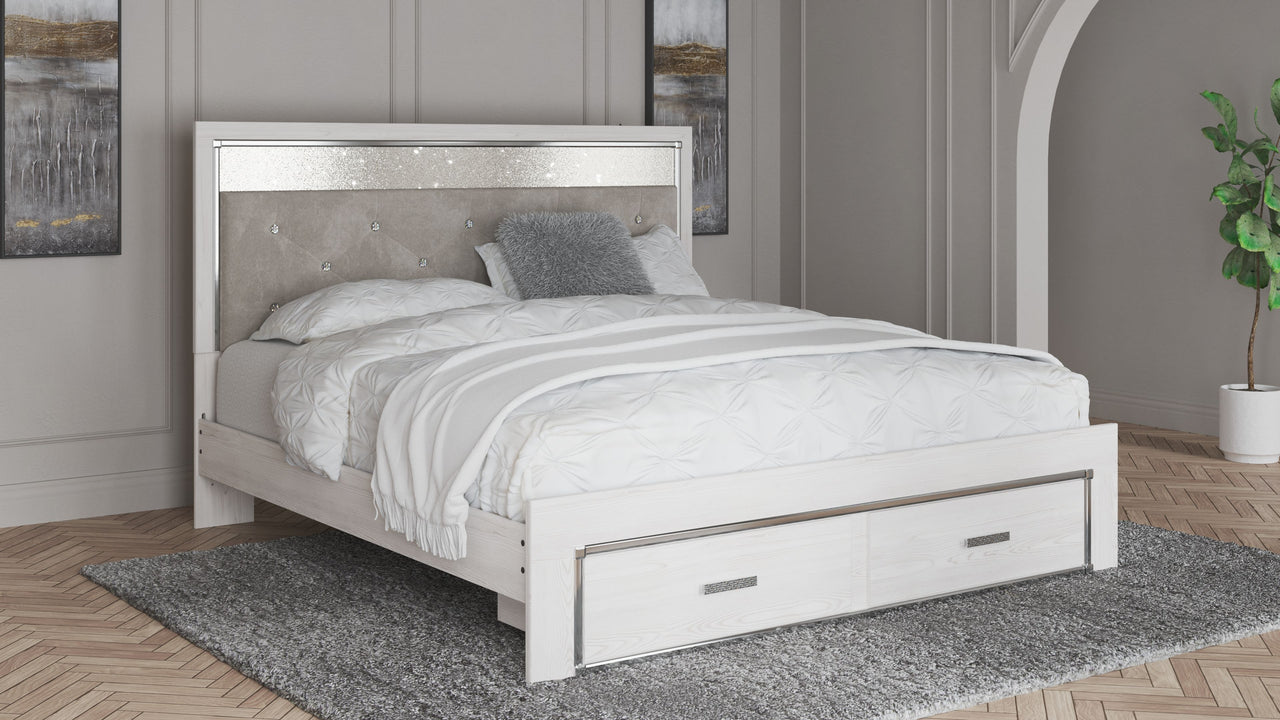 Altyra - Upholstered Storage Bedroom Set - Tony's Home Furnishings