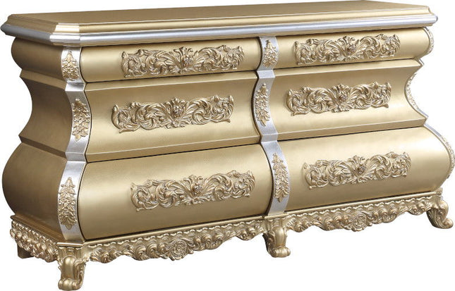 Seville - Dresser - Gold Finish - Tony's Home Furnishings