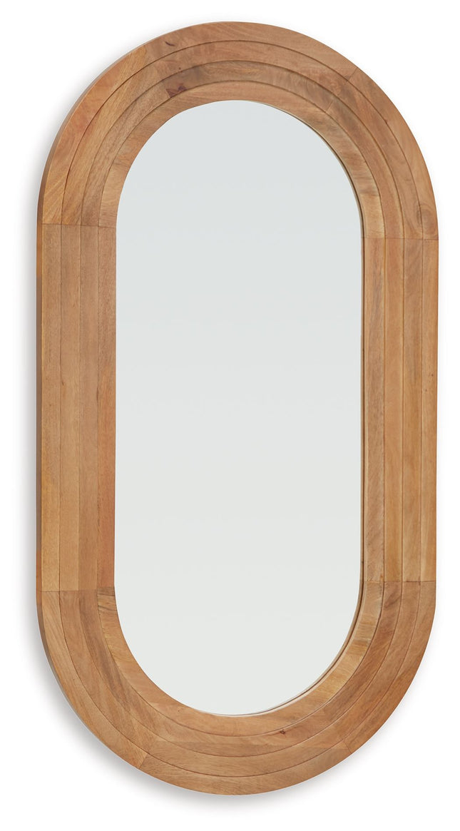 Daverly - Brown - Accent Mirror - Tony's Home Furnishings