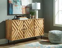 Thumbnail for Cadewick - Natural - Accent Cabinet - Tony's Home Furnishings