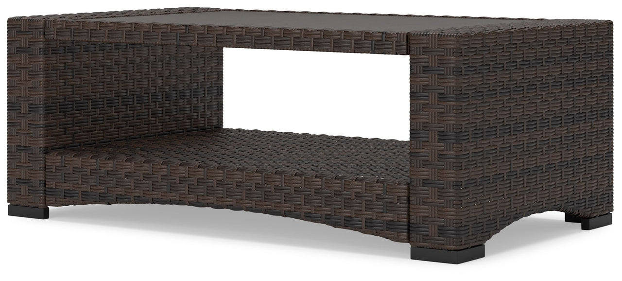 Windglow - Brown - Rectangular Cocktail Table - Tony's Home Furnishings