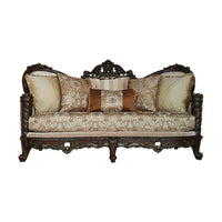 Devayne - Sofa - Fabric & Dark Walnut - Tony's Home Furnishings