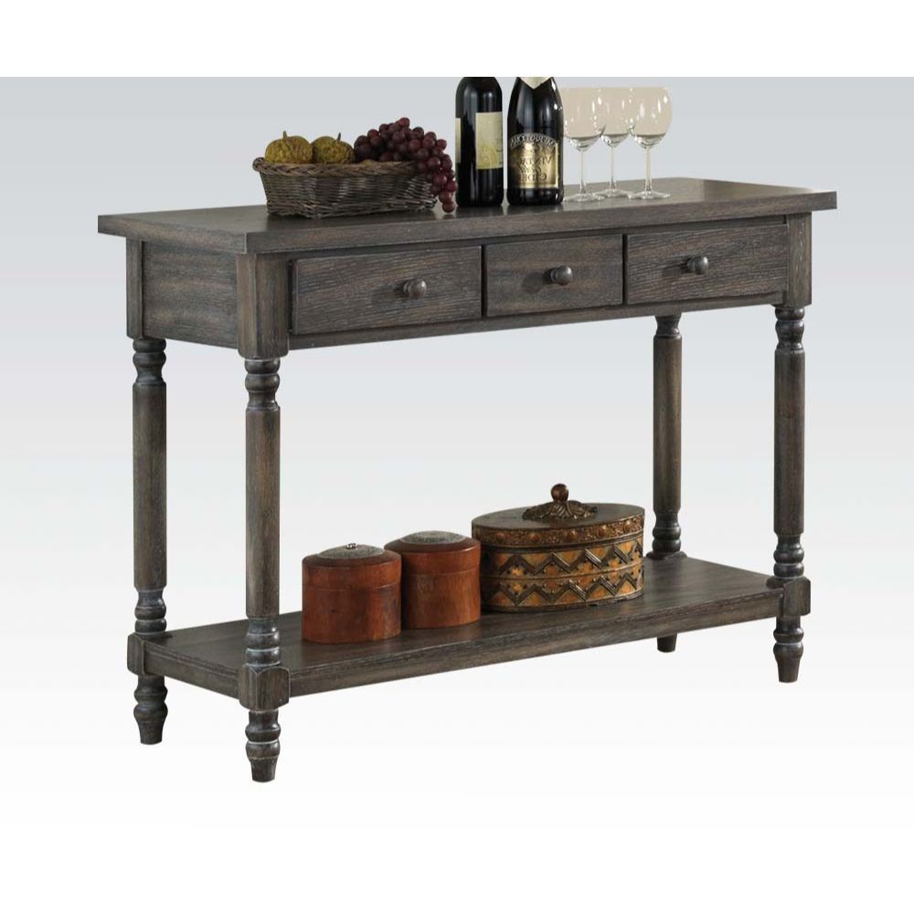 Wallace - Server - Weathered Gray - Tony's Home Furnishings