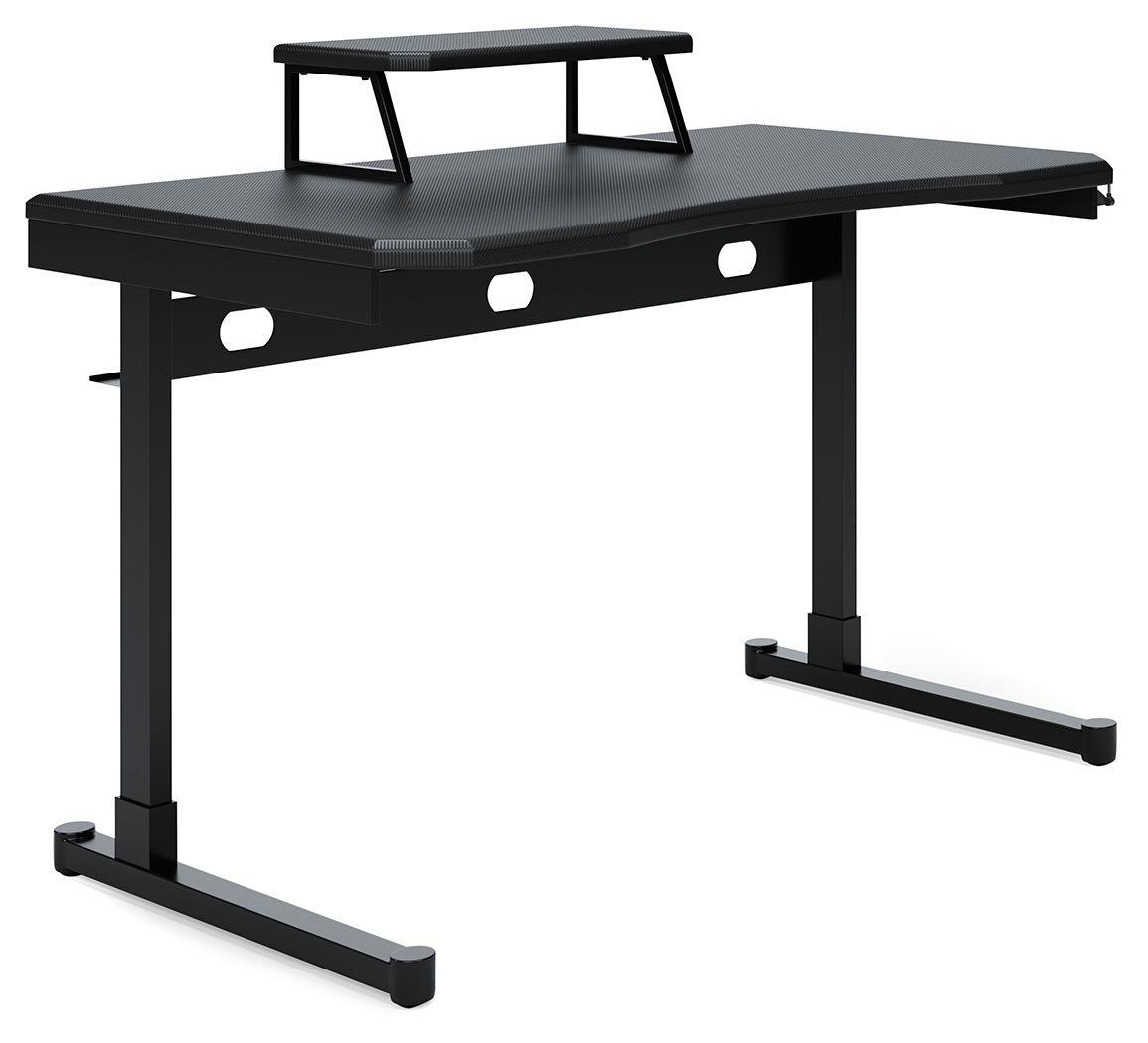 Lynxtyn - Black - Home Office Desk Tony's Home Furnishings Furniture. Beds. Dressers. Sofas.