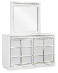 Thumbnail for Chalanna - White - Dresser And Mirror - Tony's Home Furnishings