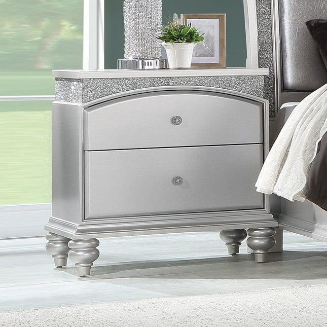 Maverick - Nightstand - Platinum - Tony's Home Furnishings