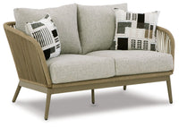 Thumbnail for Swiss Valley - Beige - Loveseat W/Cushion Tony's Home Furnishings Furniture. Beds. Dressers. Sofas.