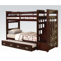Thumbnail for Allentown - Bunk Bed w/Storage Ladder & Trundle - Tony's Home Furnishings