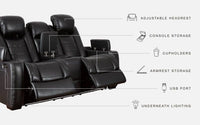 Thumbnail for Party Time - Power Reclining Loveseat - Tony's Home Furnishings