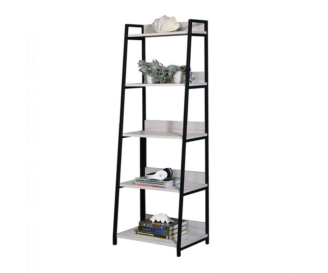 Wendral - Bookshelf - Natural & Black - 67" - Tony's Home Furnishings