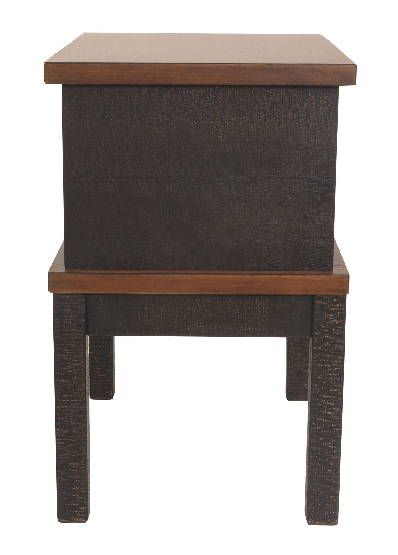 Stanah - Brown / Beige - Chair Side End Table - Tony's Home Furnishings