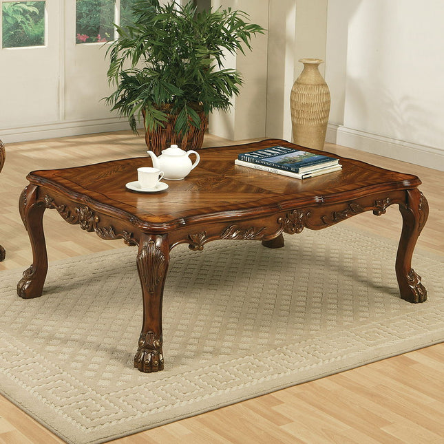 Dresden - Coffee Table - Cherry Oak - 20" - Tony's Home Furnishings