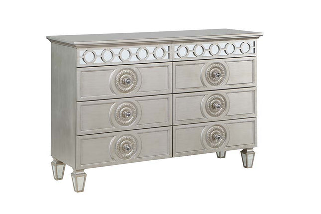 Varian - Dresser - Silver & Mirrored Finish - Tony's Home Furnishings