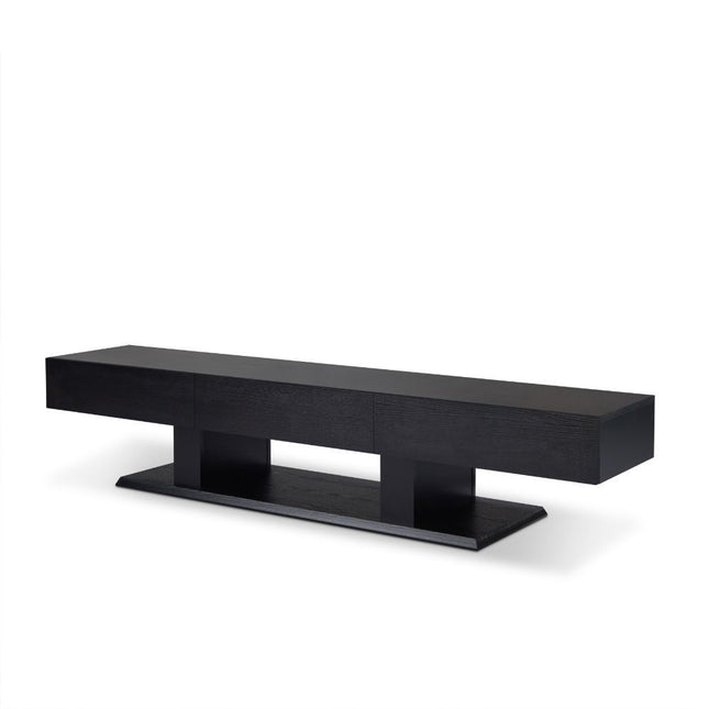 Follian - TV Stand - Black - Tony's Home Furnishings