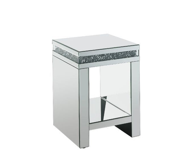 Noralie - End Table - Pearl Silver - Tony's Home Furnishings