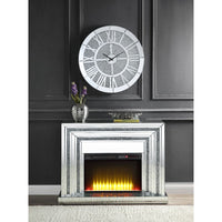 Thumbnail for Noralie - Fireplace - Mirrored - Wood - 35
