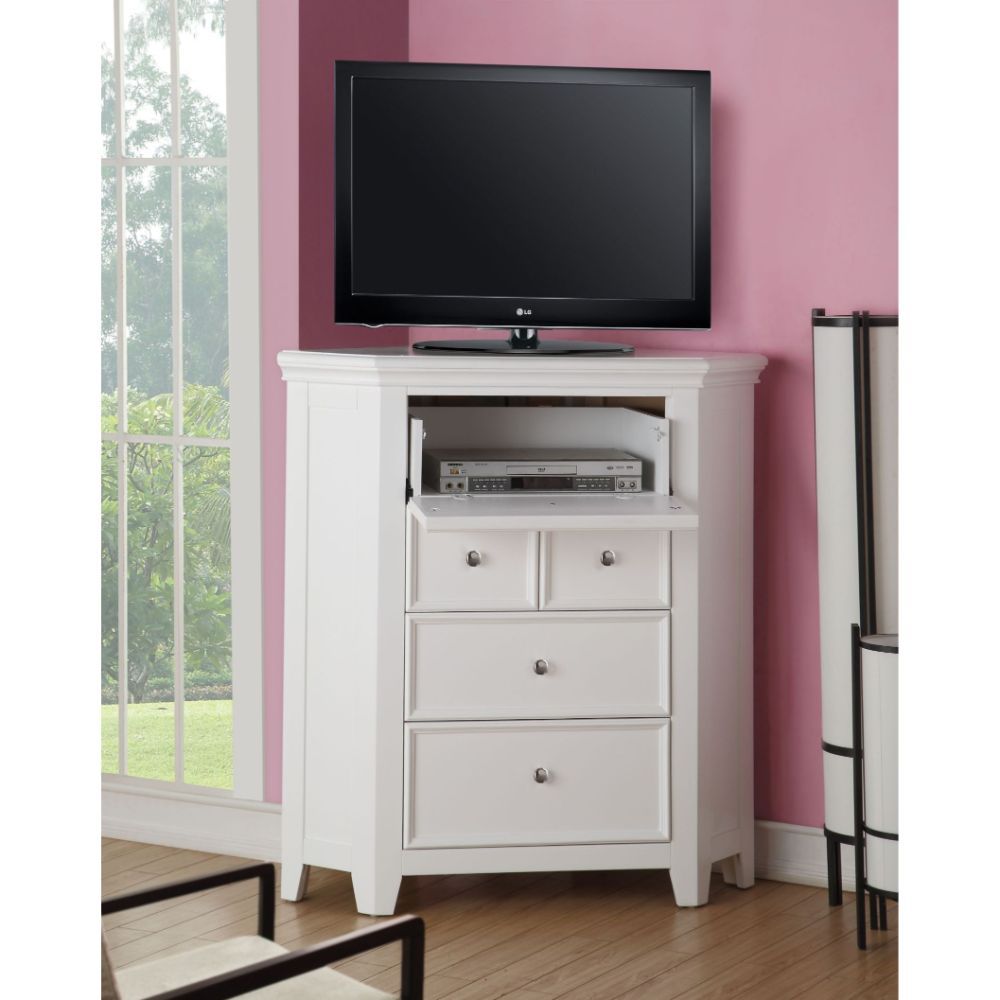 Lacey - TV Stand - White - Tony's Home Furnishings