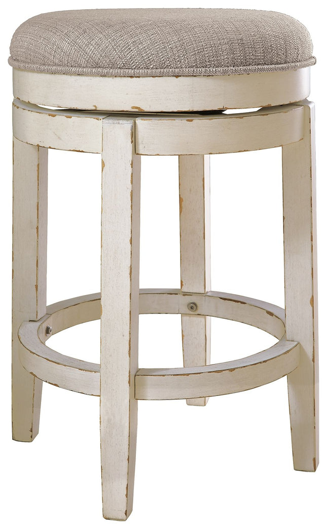 Realyn - Uph Swivel Stool - Tony's Home Furnishings