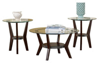 Thumbnail for Fantell - Dark Brown - Occasional Table Set (Set of 3) Tony's Home Furnishings Furniture. Beds. Dressers. Sofas.