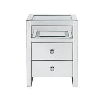 Malish - Accent Table - Mirrored - Tony's Home Furnishings