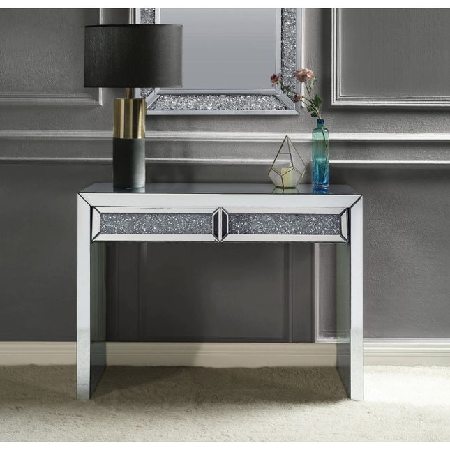 Noralie - Accent Table - Pearl Silver - 32" - Tony's Home Furnishings