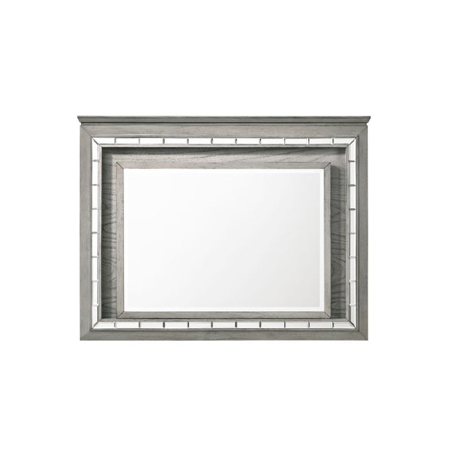 Antares - Mirror - Light Gray Oak - Tony's Home Furnishings