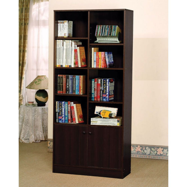 Verden - Bookshelf - Espresso - Tony's Home Furnishings