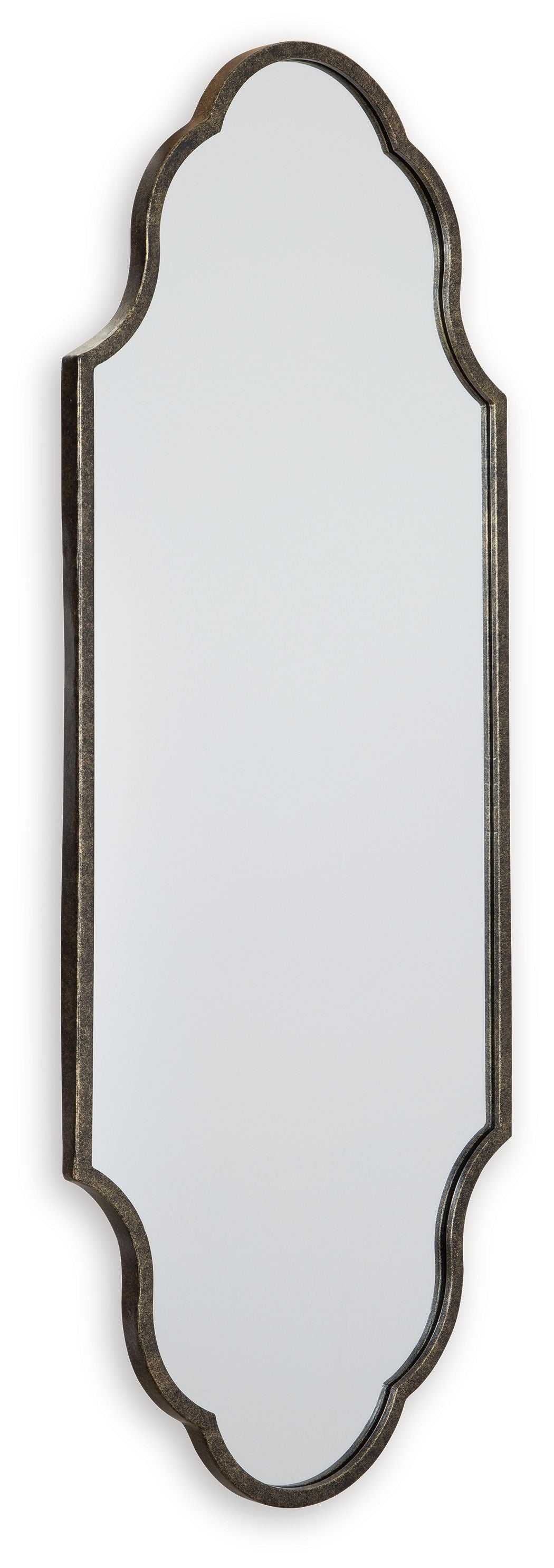 Hallgate - Antique Gold Finish - Accent Mirror Tony's Home Furnishings Furniture. Beds. Dressers. Sofas.