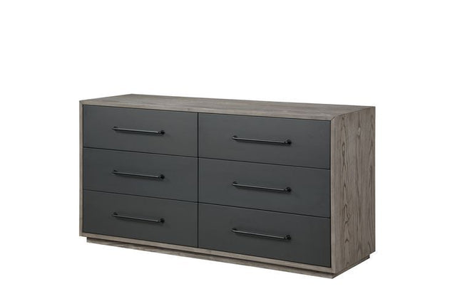 Estevon - Dresser - Gray Oak Finish - Tony's Home Furnishings