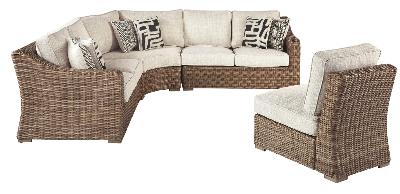 Beachcroft - Sectional Lounge Set Tony's Home Furnishings Furniture. Beds. Dressers. Sofas.