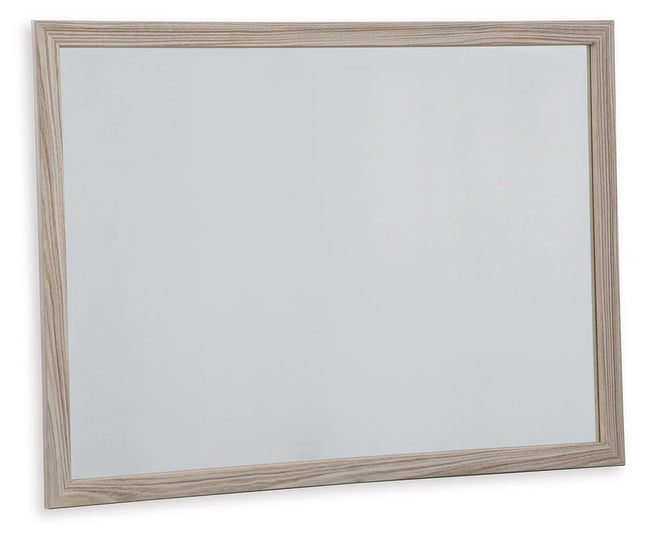 Hasbrick - Tan - Bedroom Mirror - Tony's Home Furnishings