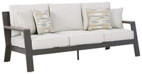 Thumbnail for Tropicava - Taupe / White - Sofa With Cushion Tony's Home Furnishings Furniture. Beds. Dressers. Sofas.