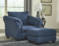 Thumbnail for Darcy - Chair With Ottoman - Tony's Home Furnishings