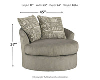 Thumbnail for Soletren - Swivel Chair Tony's Home Furnishings Furniture. Beds. Dressers. Sofas.