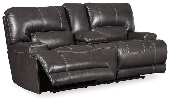 Mccaskill - Reclining Loveseat With Console - Tony's Home Furnishings