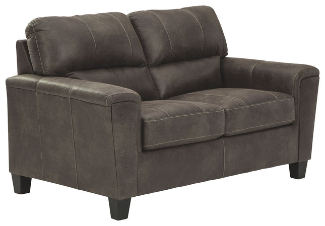 Navi - Stationary Loveseat - Tony's Home Furnishings