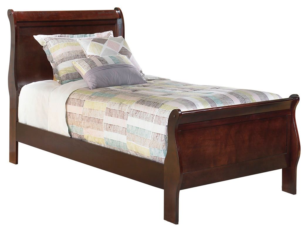 Alisdair - Sleigh Bed Tony's Home Furnishings Furniture. Beds. Dressers. Sofas.