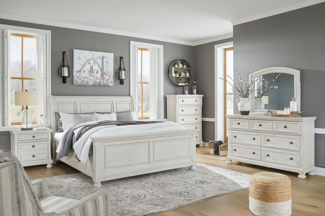 Robbinsdale - Sleigh Bed Set - Tony's Home Furnishings