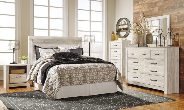 Bellaby - Dresser, Mirror, Panel Headboard Set - Tony's Home Furnishings