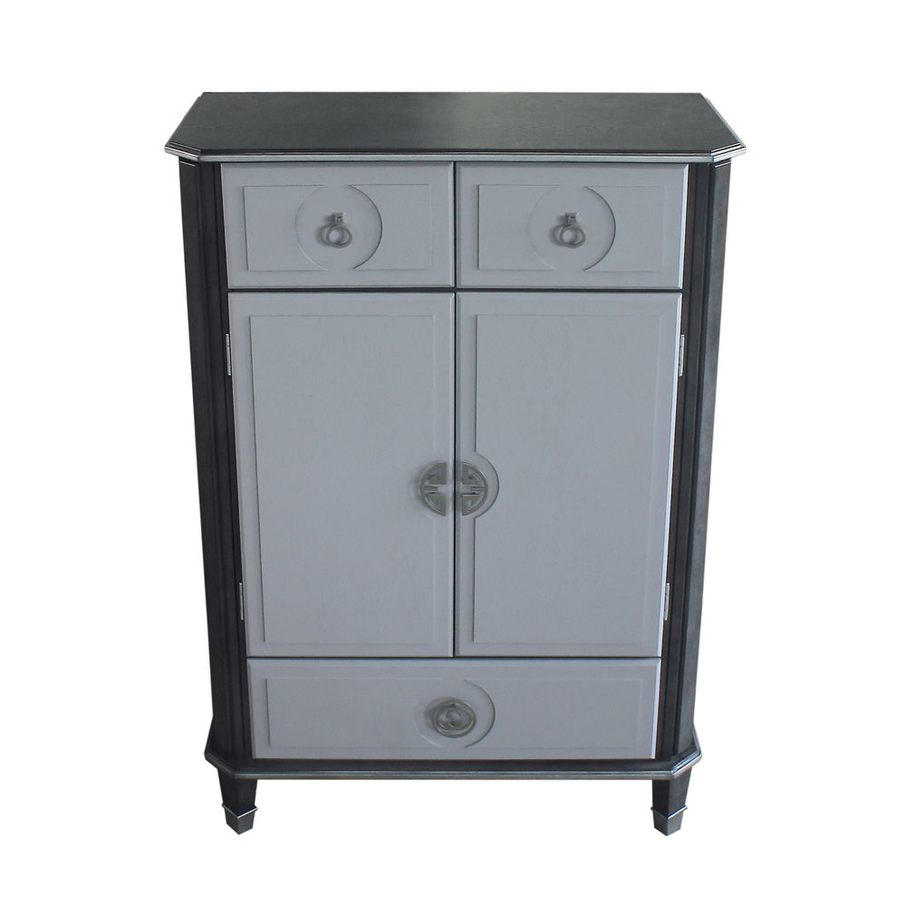 House - Beatrice Chest - Charcoal & Light Gray Finish - Tony's Home Furnishings