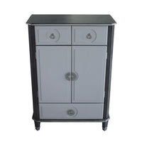 Thumbnail for House - Beatrice Chest - Charcoal & Light Gray Finish - Tony's Home Furnishings
