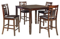 Thumbnail for Bennox - Brown - Drm Counter Table Set (Set of 5) Tony's Home Furnishings Furniture. Beds. Dressers. Sofas.
