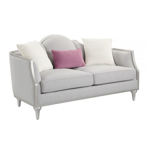 Kasa Loveseat - Beige Linen - Tony's Home Furnishings