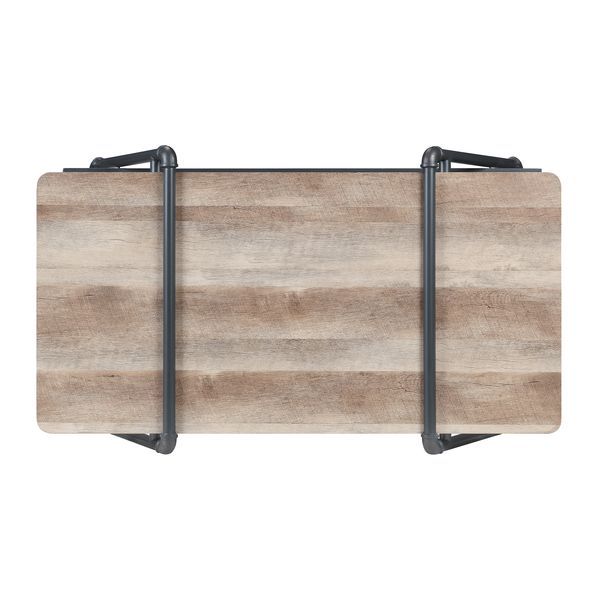 Brantley - Coffee Table - Oak & Sandy Gray Finish - Tony's Home Furnishings