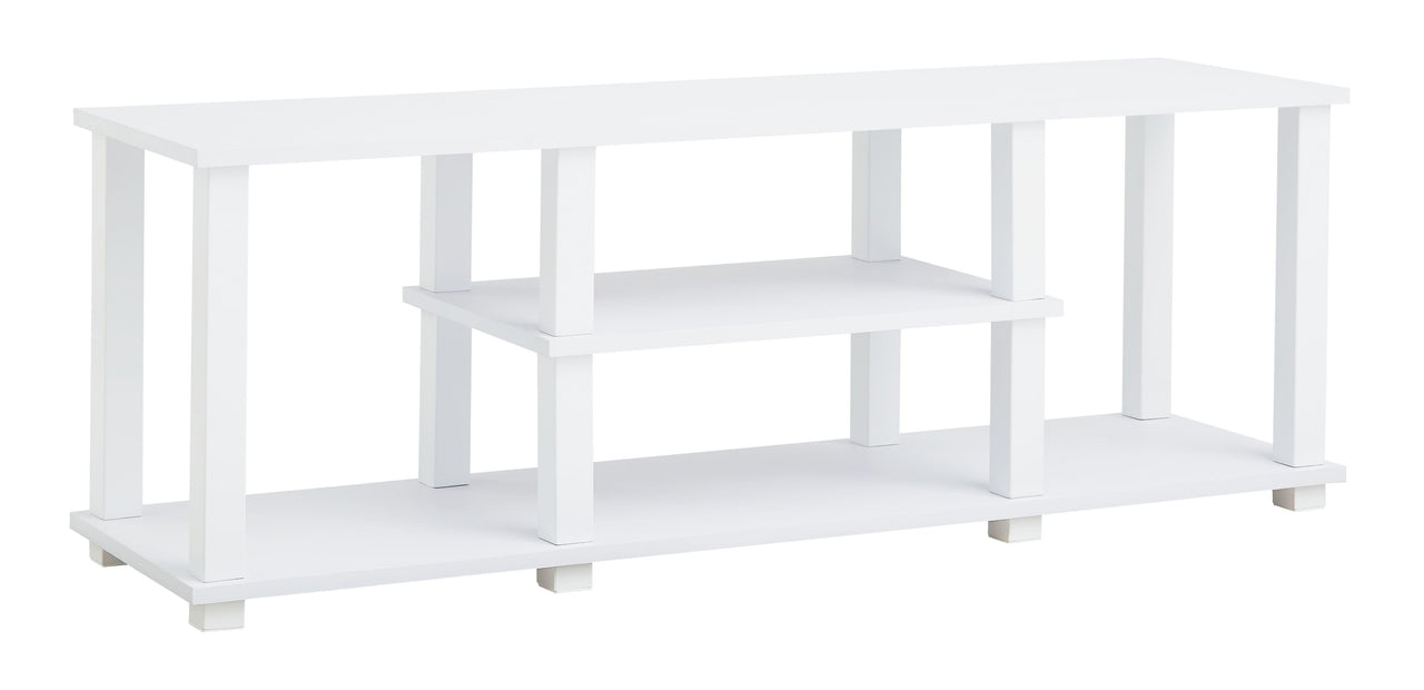 Baraga - White - TV Stand Tony's Home Furnishings Furniture. Beds. Dressers. Sofas.