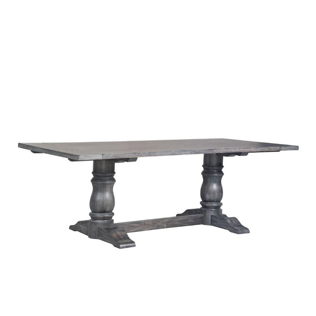 Leventis - Dining Table - Weathered Gray - 30" - Tony's Home Furnishings