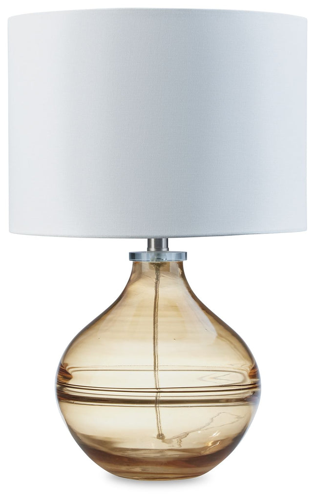 Lemmitt - Glass Table Lamp - Tony's Home Furnishings