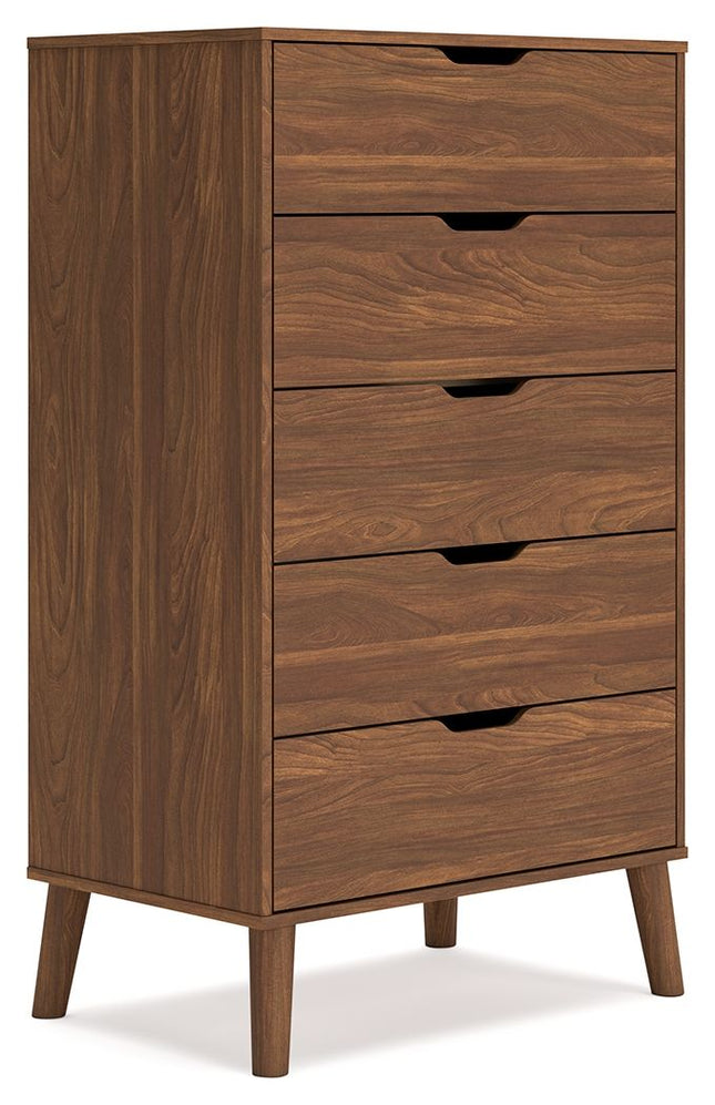 Fordmont - Auburn - Five Drawer Chest - Tony's Home Furnishings